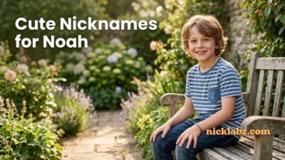 Cute Nicknames for Noah