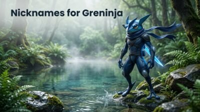 Nicknames for Greninja