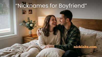 Nicknames for Boyfriend