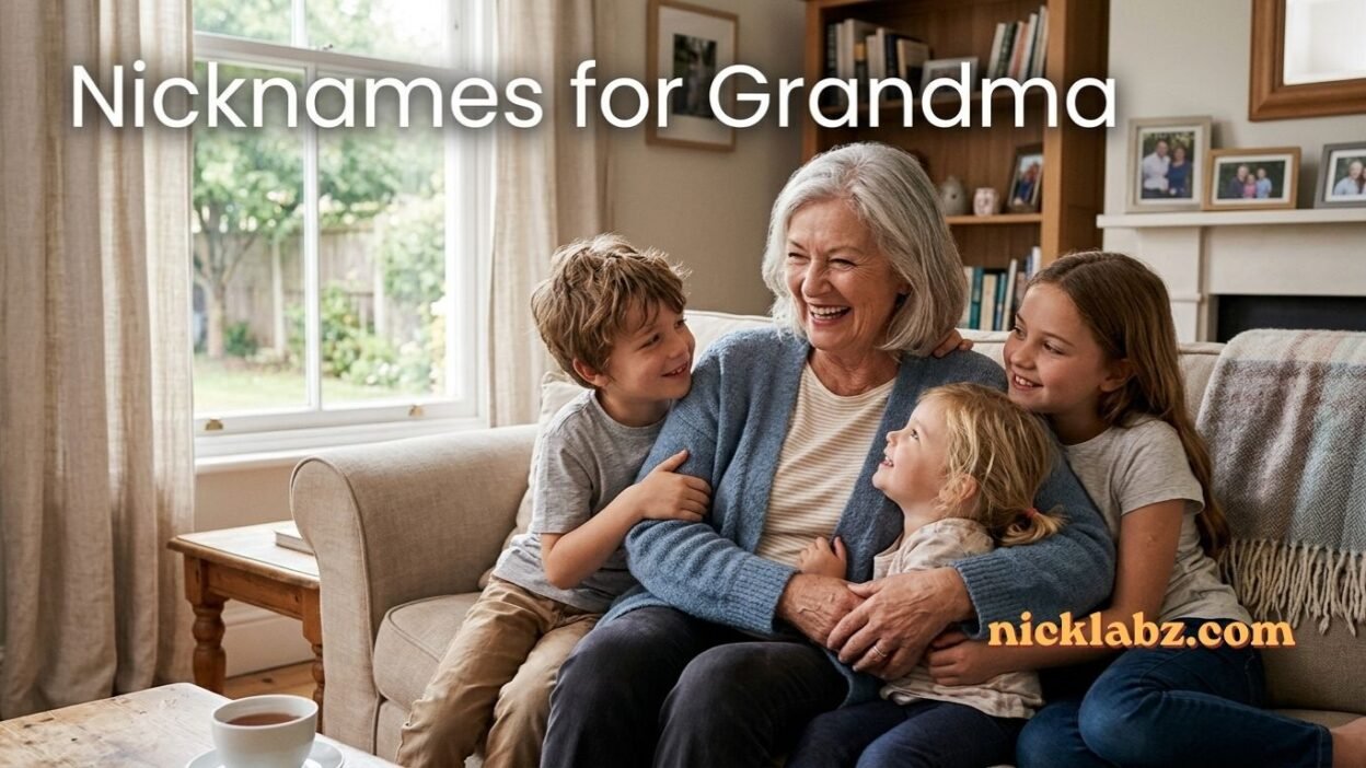 Nicknames for Grandma