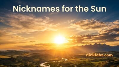 Nicknames for the Sun