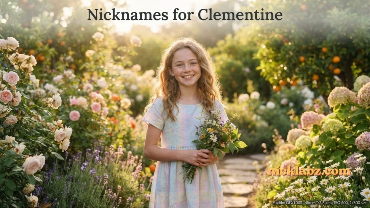Nicknames for Clementine