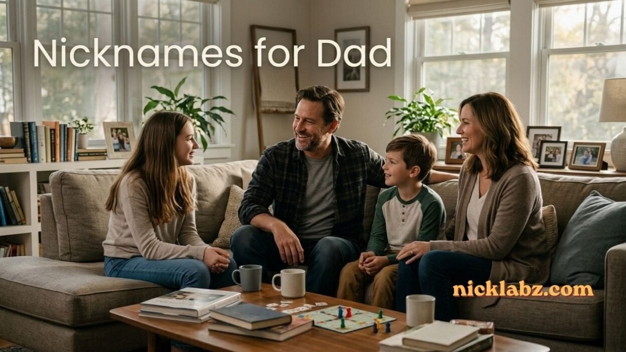 Nicknames for Dad