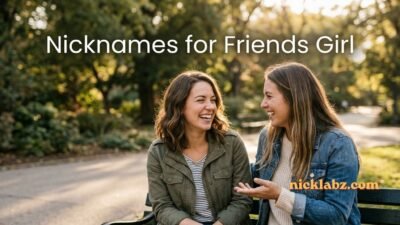 Nicknames for Friends Girl