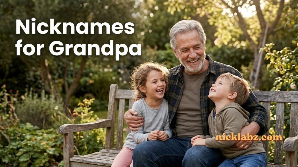 Nicknames for Grandpa